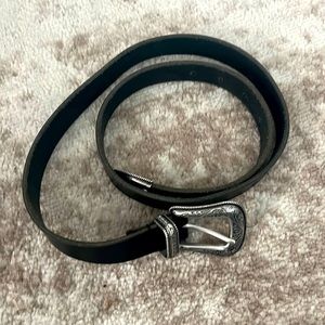 Abercrombie & Fitch, black western belt, medium